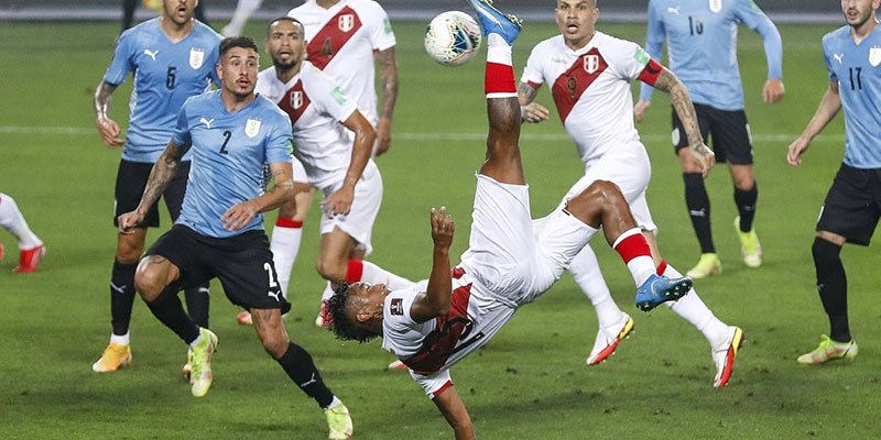 Peru vs Uruguay - Pha ghi bàn cực đỉnh đến từ phút thứ 88 mang về tỷ số 1 - 0 cho Peru